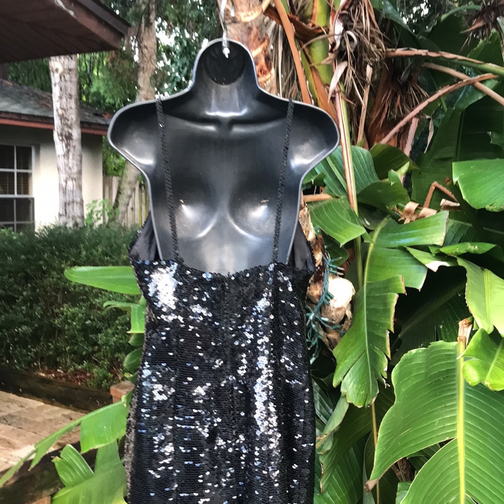 Vintage Datiani sequin slipdress - Picture 5 of 14